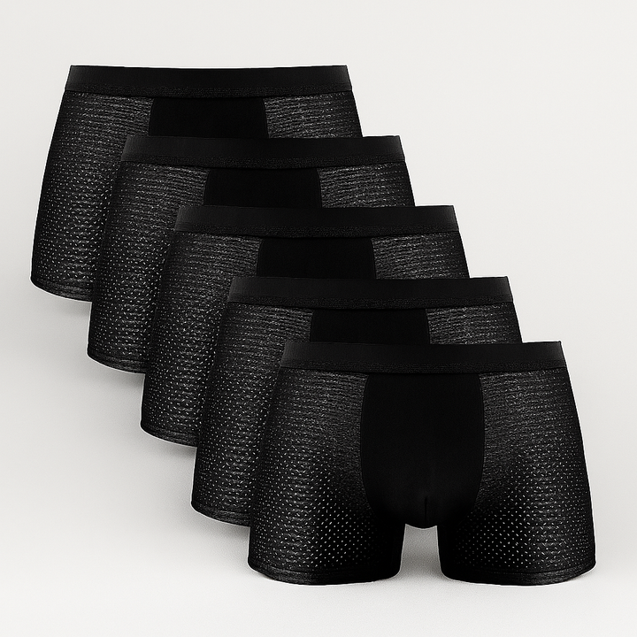 Herre Mesh Boxer Shorts 5Pack