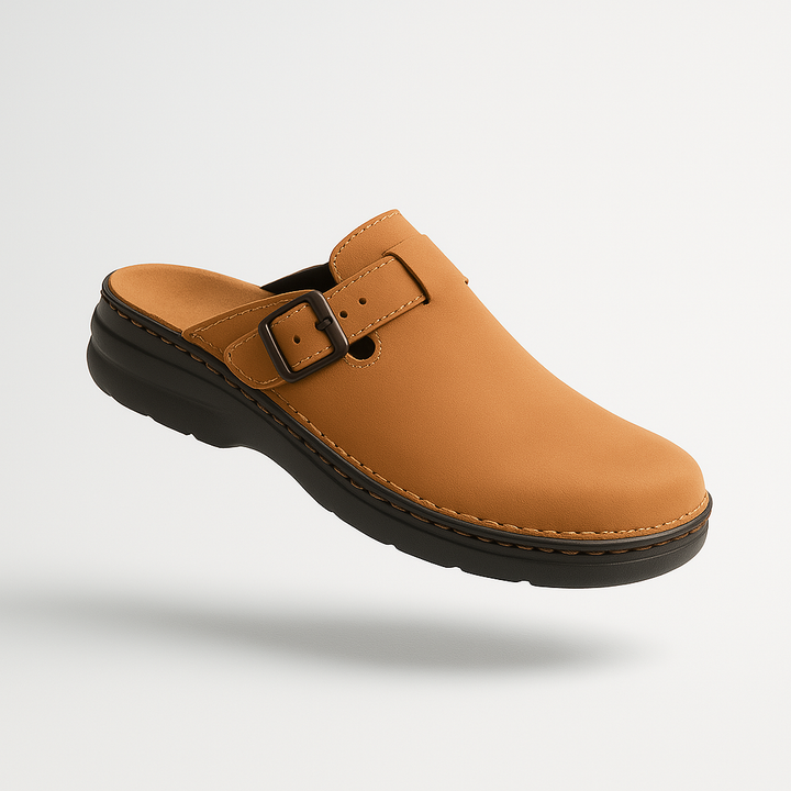 Lær Slip-On Unisex Klokker