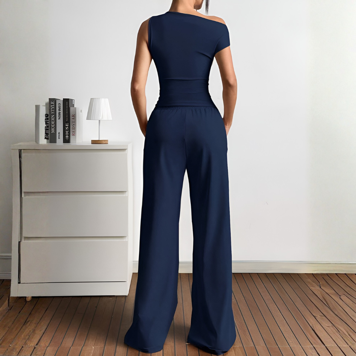 Kvinners Casual 2‑Dels Sett