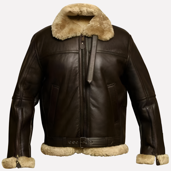 Herre Shearling-Stil Jakke
