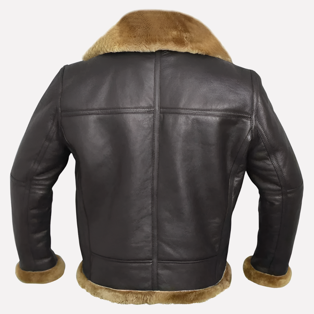 Herre Shearling-Stil Jakke