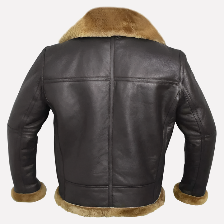 Herre Shearling-Stil Jakke