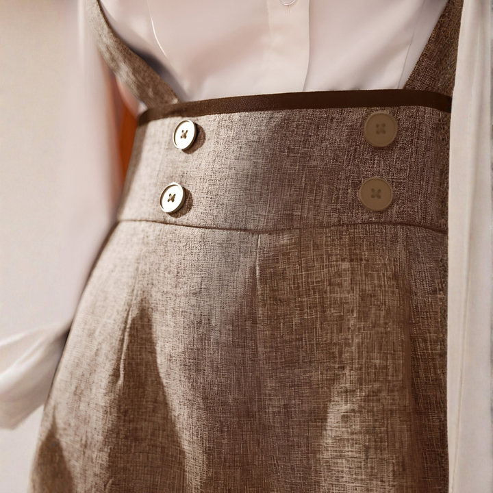 Vintage‑stil Kvinners Jumpsuit