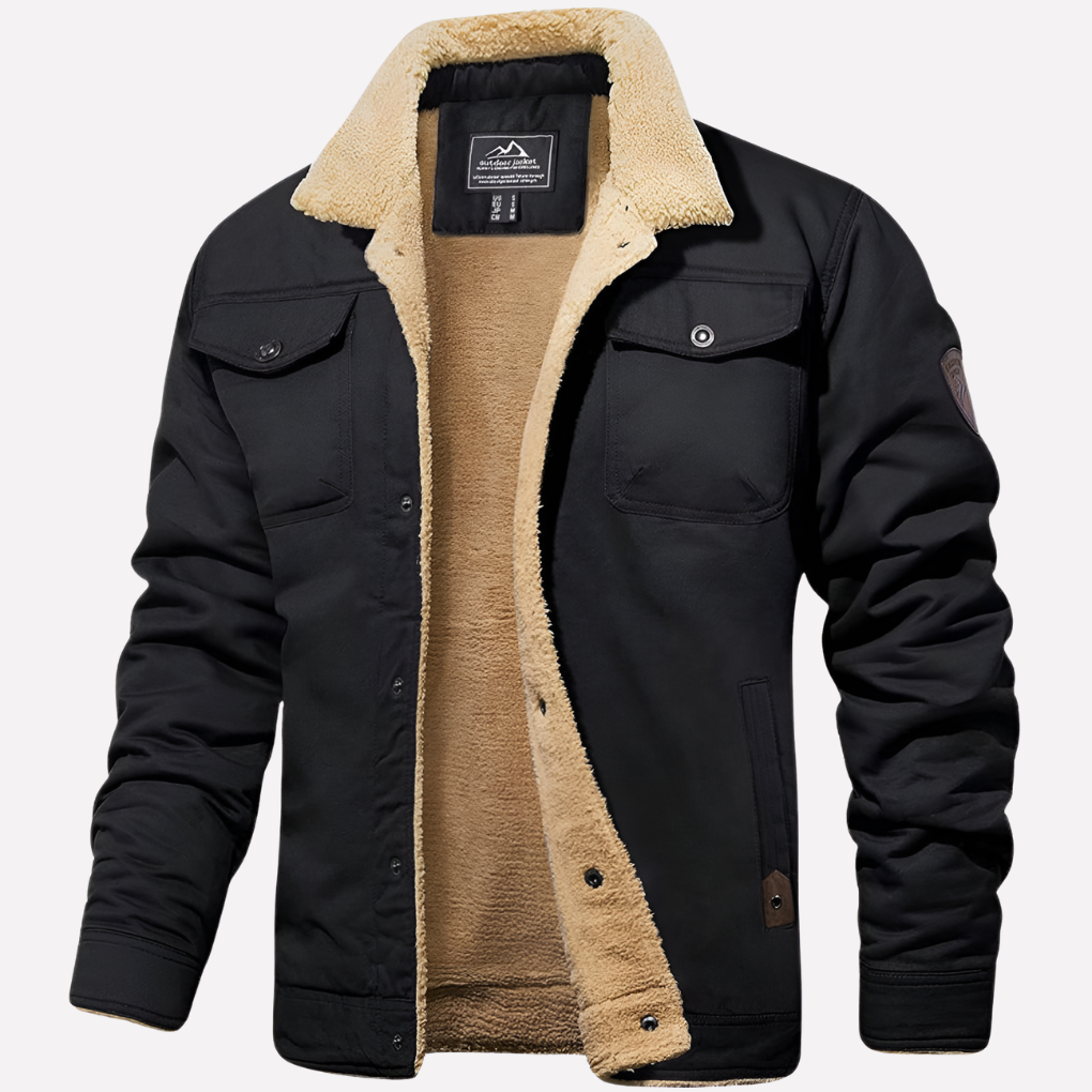 Menns Sherpa Jakke