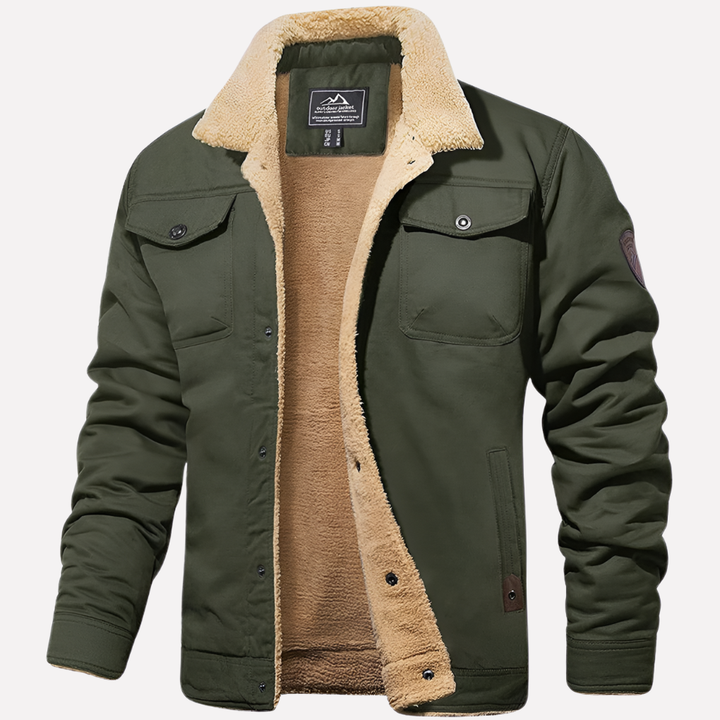 Menns Sherpa Jakke