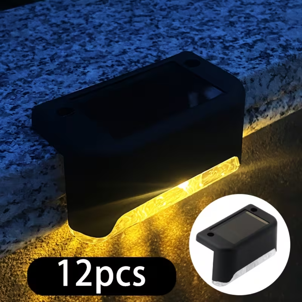 Utendørs solcelledekk- og gjerdelamper