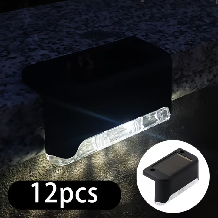 Utendørs solcelledekk- og gjerdelamper