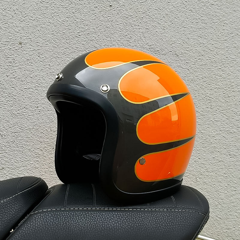 Vintage AeroGuard-hjelm sertifisert etter DOT- og ECE-standard
