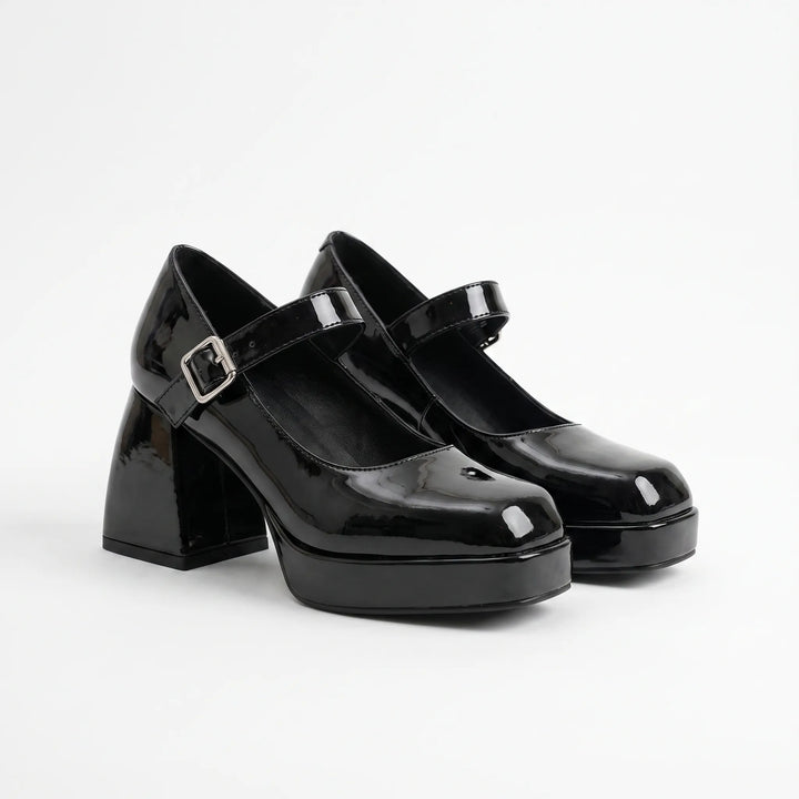 Mary Janes med chunky plattform - Lynda