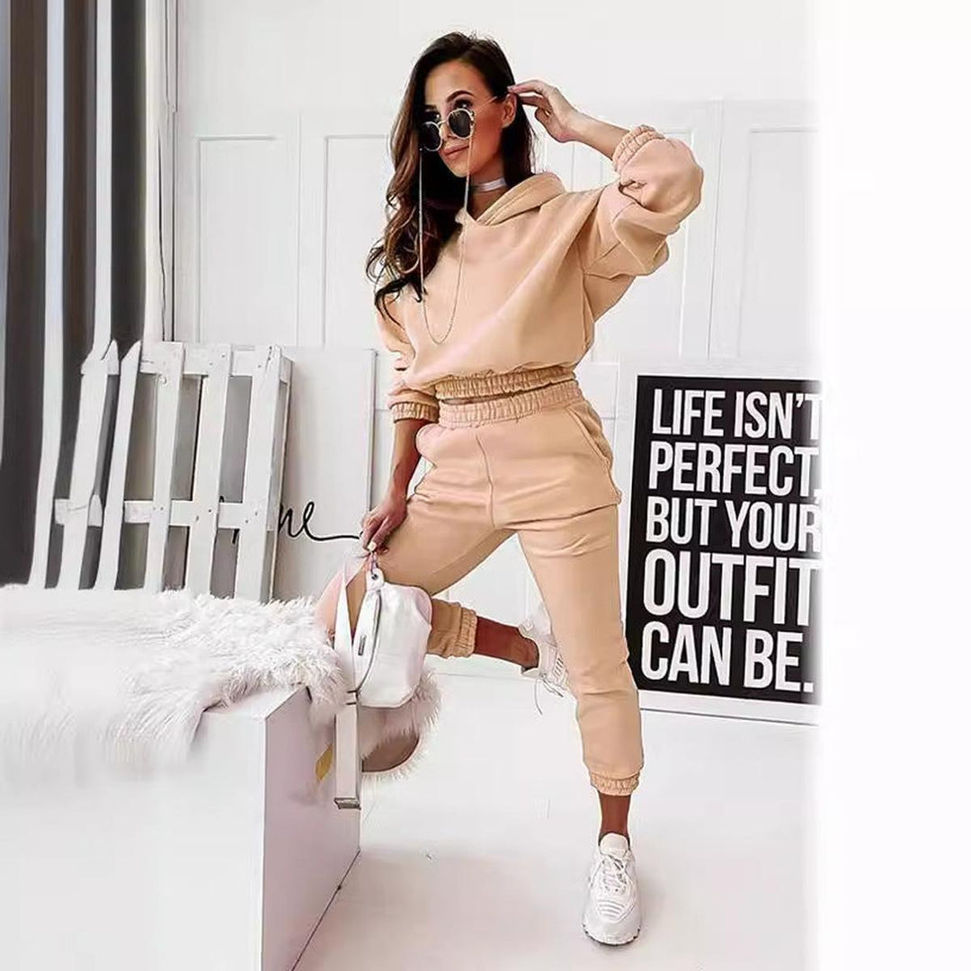 Kvinners Jogger Tracksuit Sett