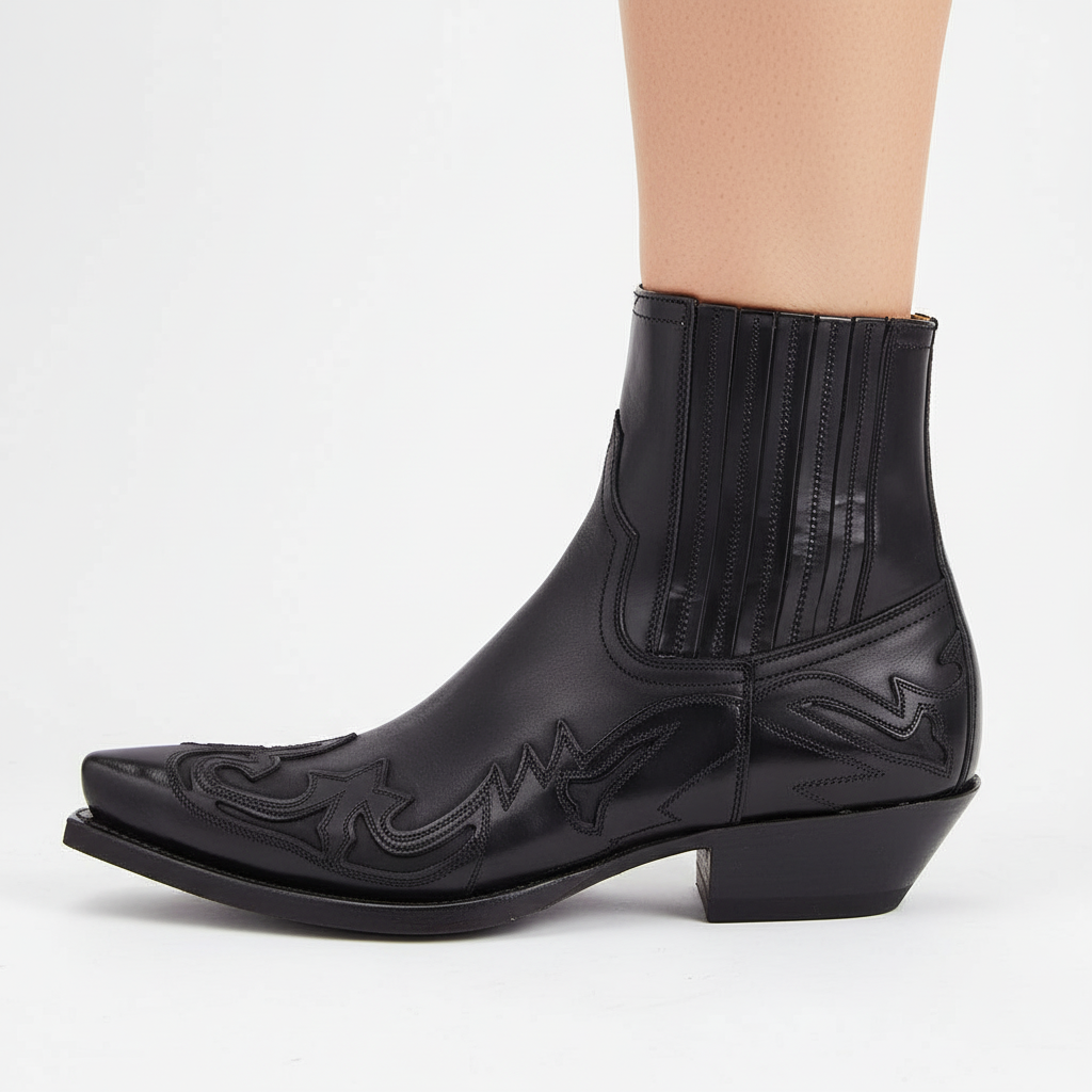 Cowboystøvler i skinn - DakoBoot