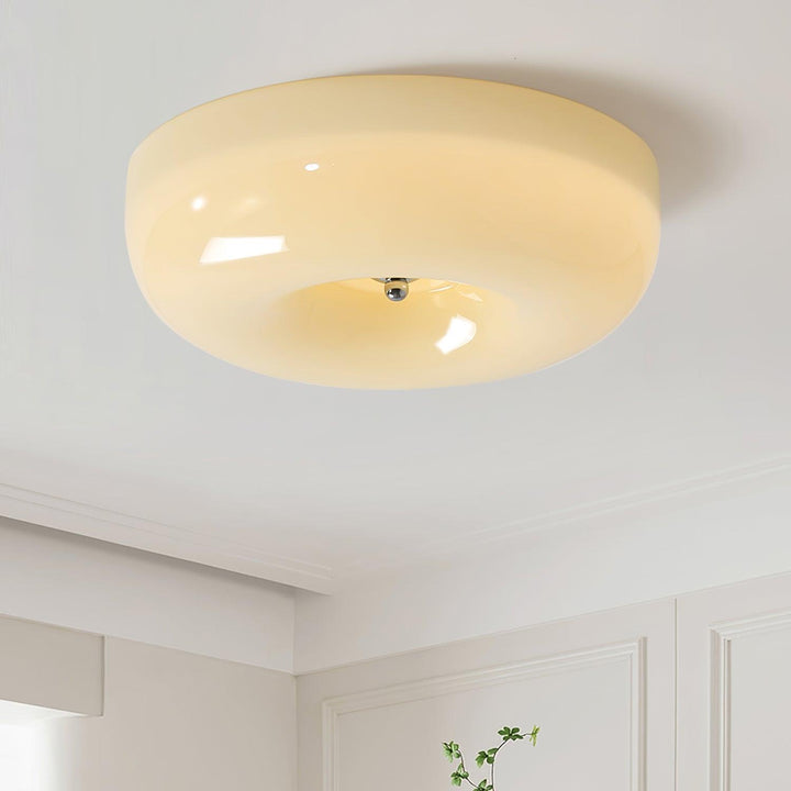 Afralia Moderne Plafond i Virvlet Glass