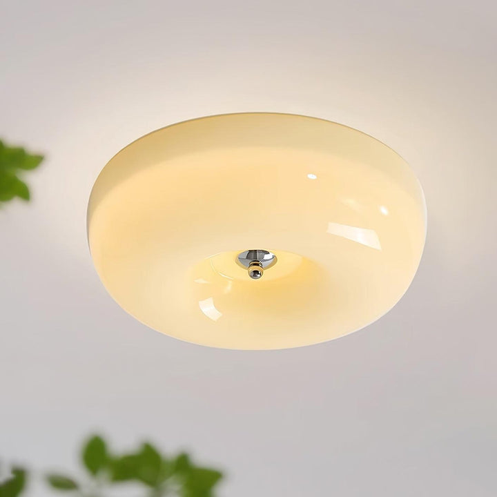 Afralia Moderne Plafond i Virvlet Glass