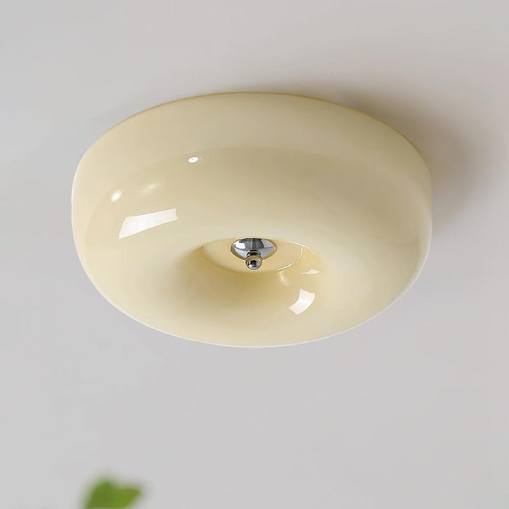 Afralia Moderne Plafond i Virvlet Glass