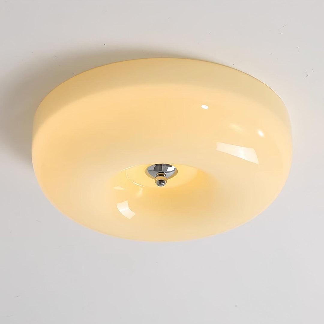Afralia Moderne Plafond i Virvlet Glass