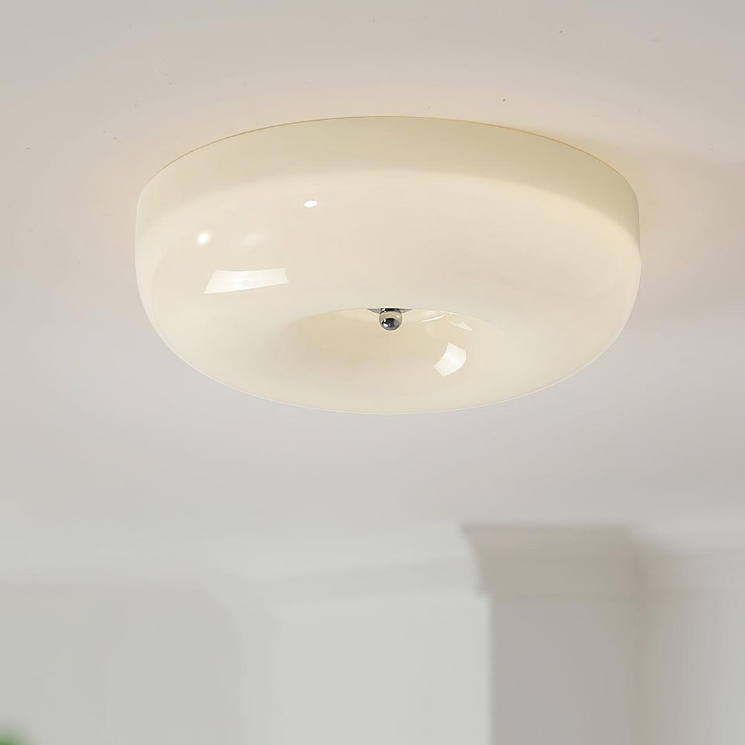 Afralia Moderne Plafond i Virvlet Glass