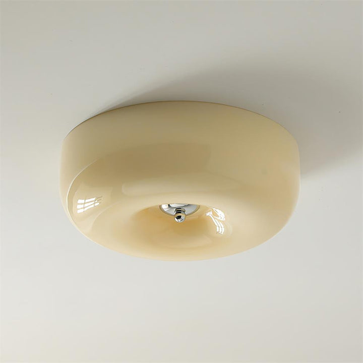 Afralia Moderne Plafond i Virvlet Glass