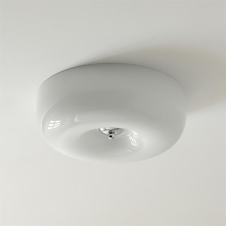 Afralia Moderne Plafond i Virvlet Glass