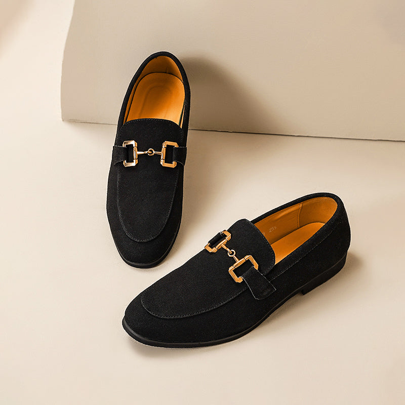 Herre Suede Loafers Refinert & Allsidig
