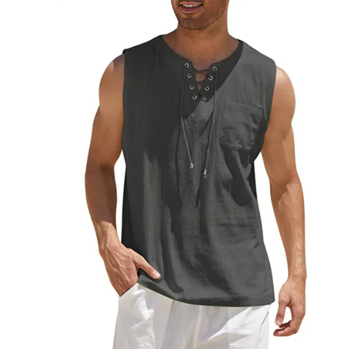 Jari – Casual Lin Skjorte for Menn
