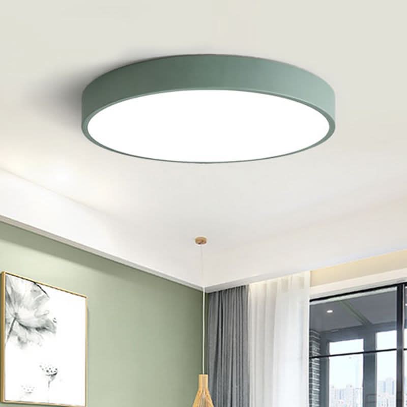 Taklampe | Rund LED-taklampe | Metall | Eterna