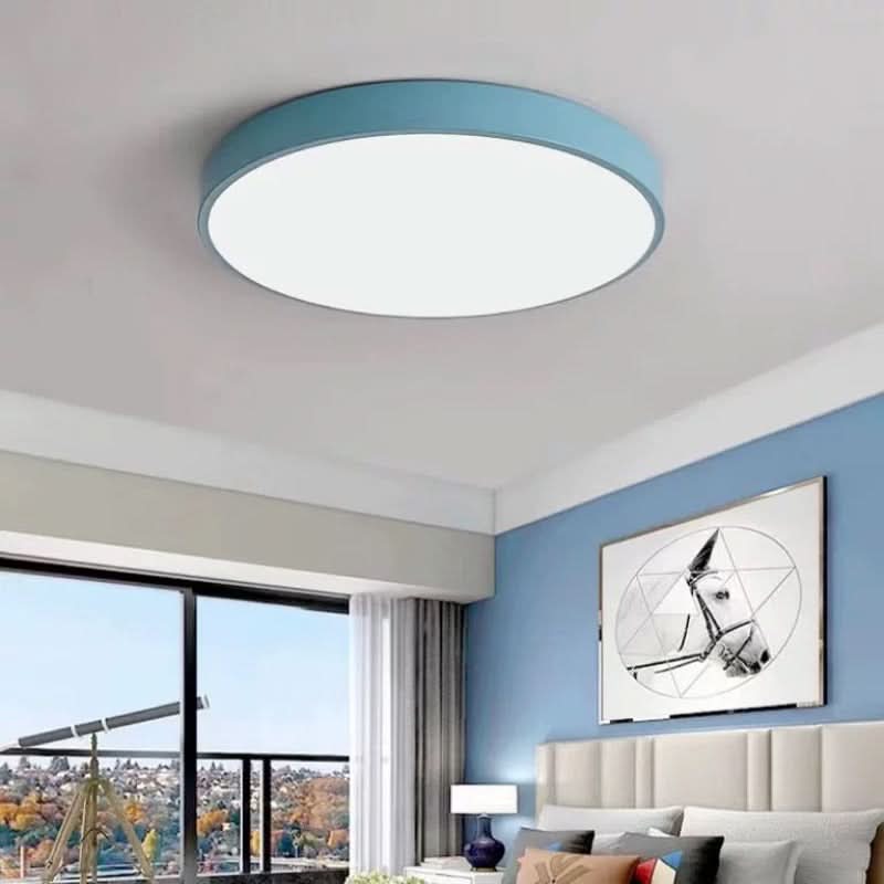 Taklampe | Rund LED-taklampe | Metall | Eterna