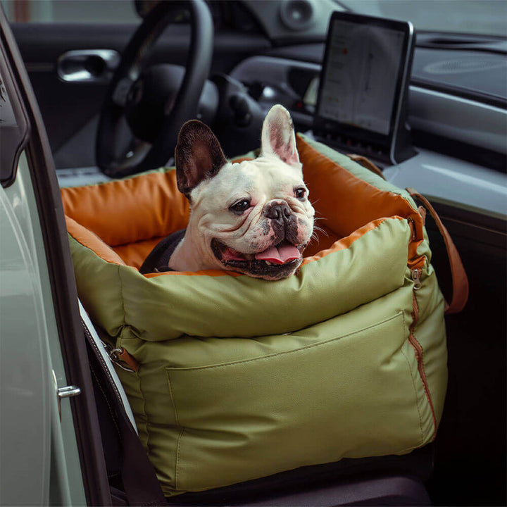 Komfortabelt vintersete for hund i bil – PawLuxury