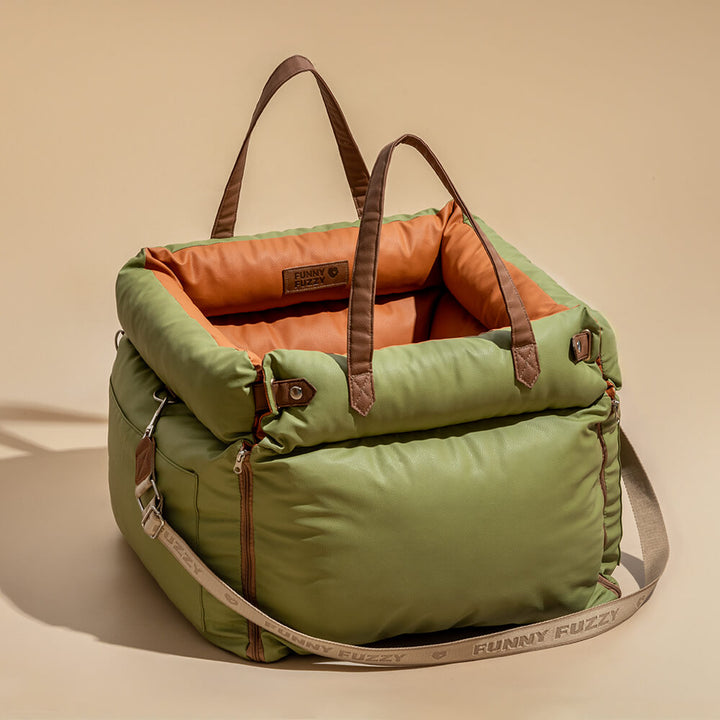 Komfortabelt vintersete for hund i bil – PawLuxury