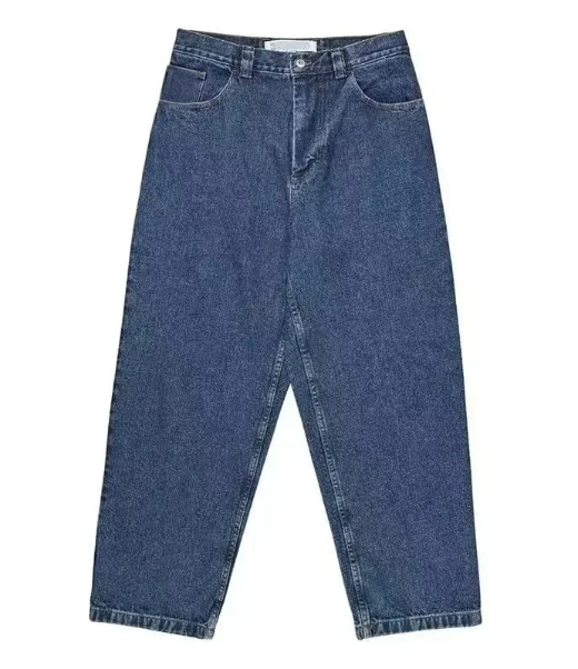 Stor Gutt - Oversize Skater Stil Jeans for menn