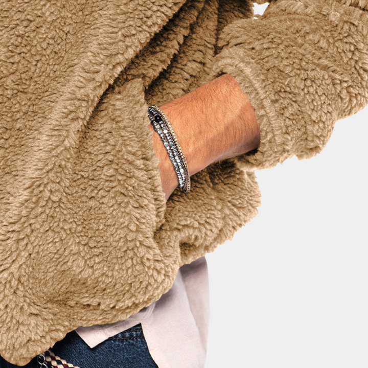 Reversibel Fleece Jakke for Menn