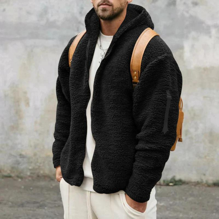 Reversibel Fleece Jakke for Menn