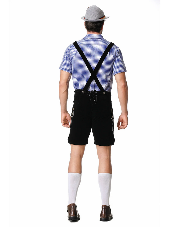 Lederhosen-kostyme til herre for det tyske Oktoberfest