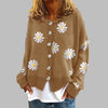 Blomstrete Strikkegenser for Damer