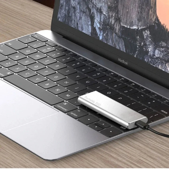 Bærbar ekstern harddisk USB-C