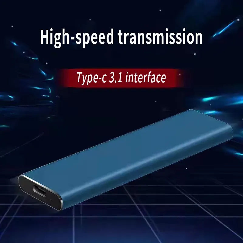Bærbar ekstern harddisk USB-C
