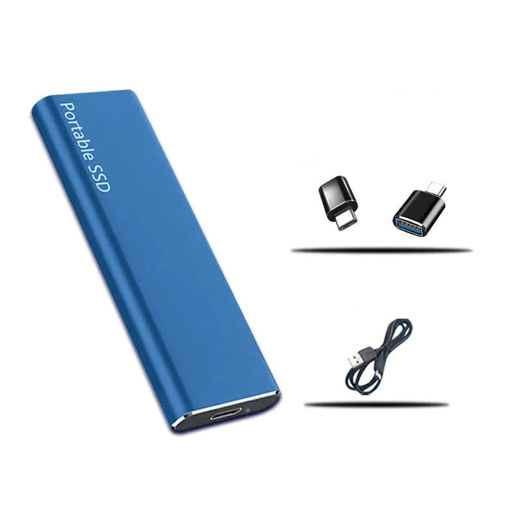 Bærbar ekstern harddisk USB-C