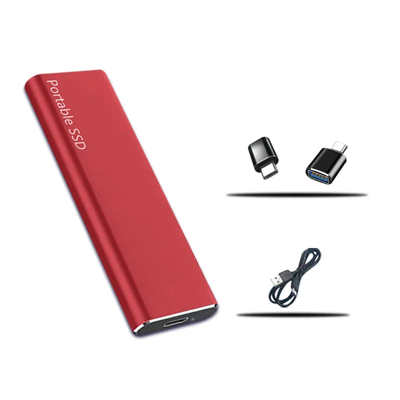 Bærbar ekstern harddisk USB-C