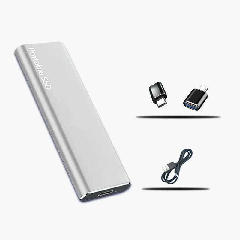 Bærbar ekstern harddisk USB-C