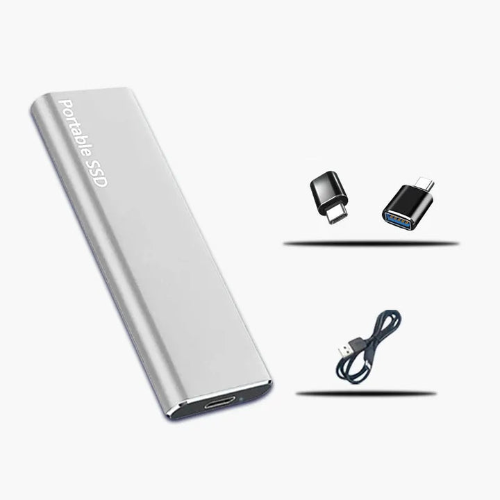Bærbar ekstern harddisk USB-C