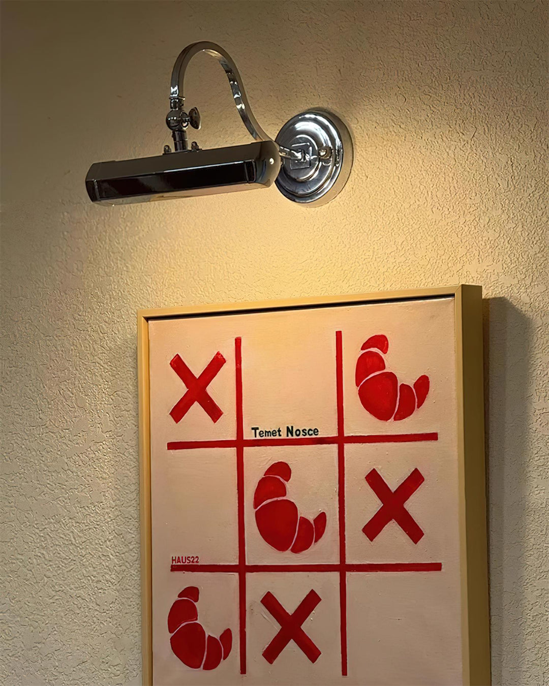 Elowen geometrisk vegglampe
