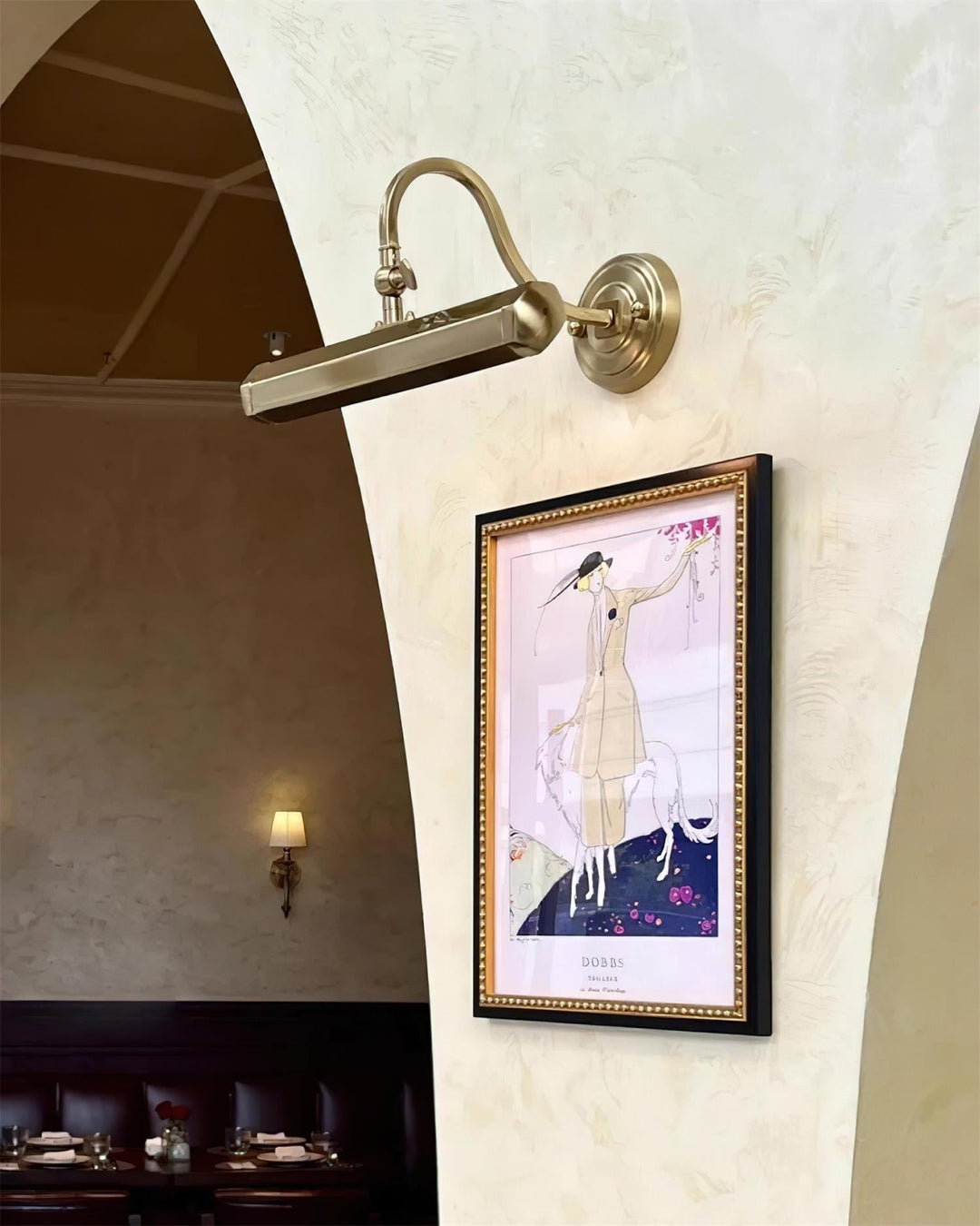 Elowen geometrisk vegglampe