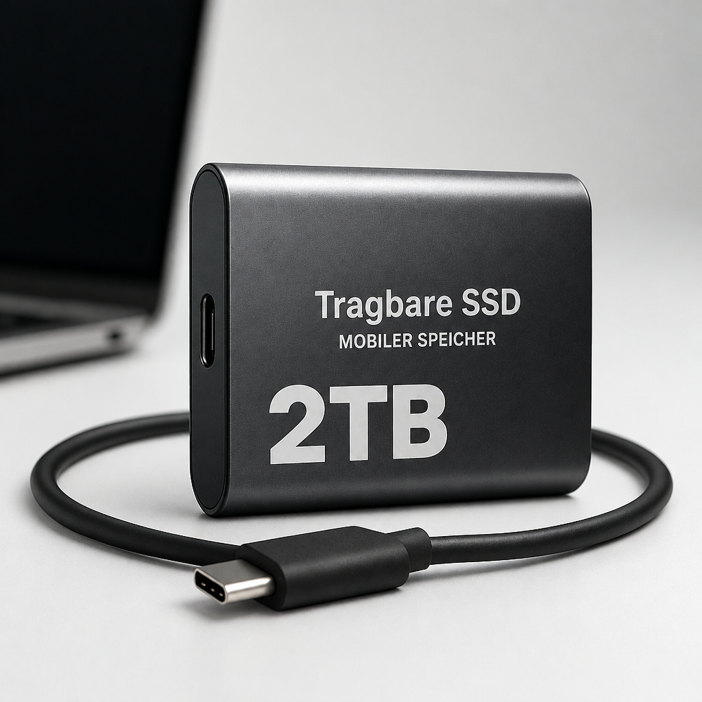 Mobil 2 TB lagring til kreative prosjekter