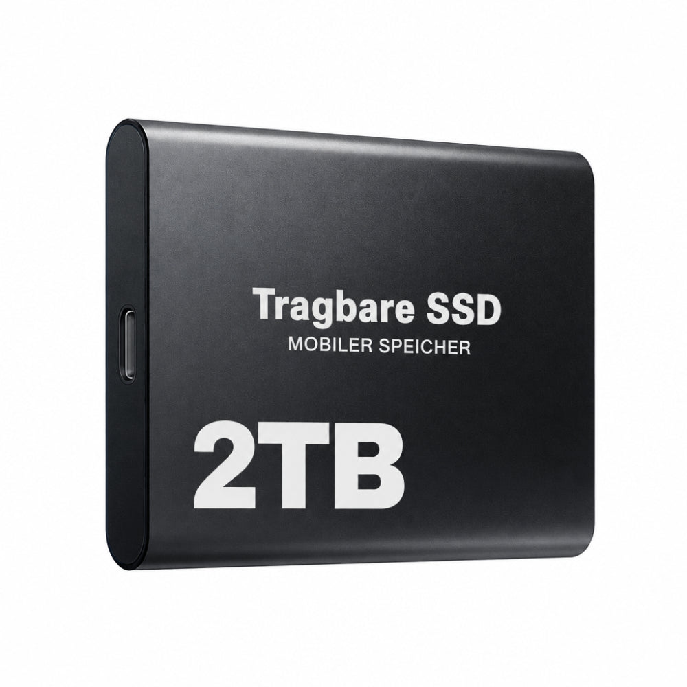 Mobil 2 TB lagring til kreative prosjekter