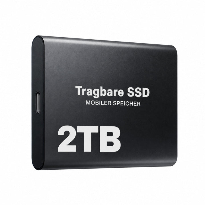 Mobil 2 TB lagring til kreative prosjekter
