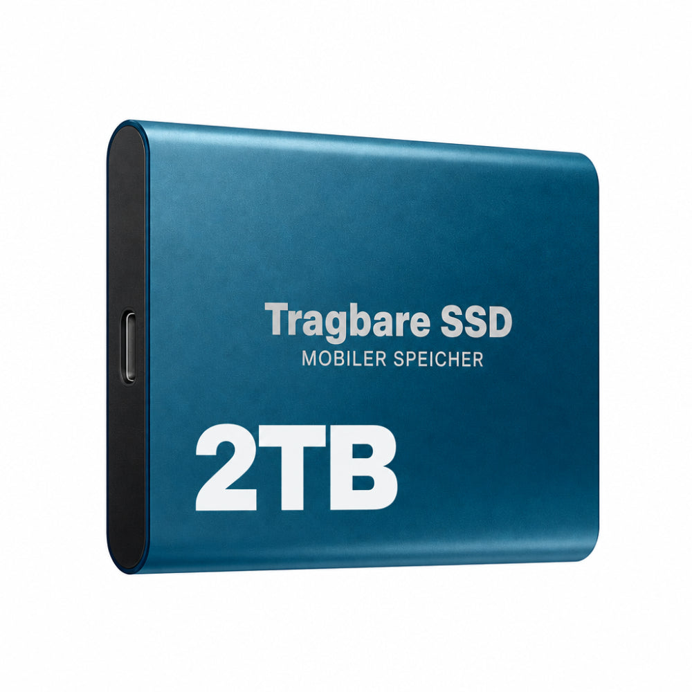 Mobil 2 TB lagring til kreative prosjekter