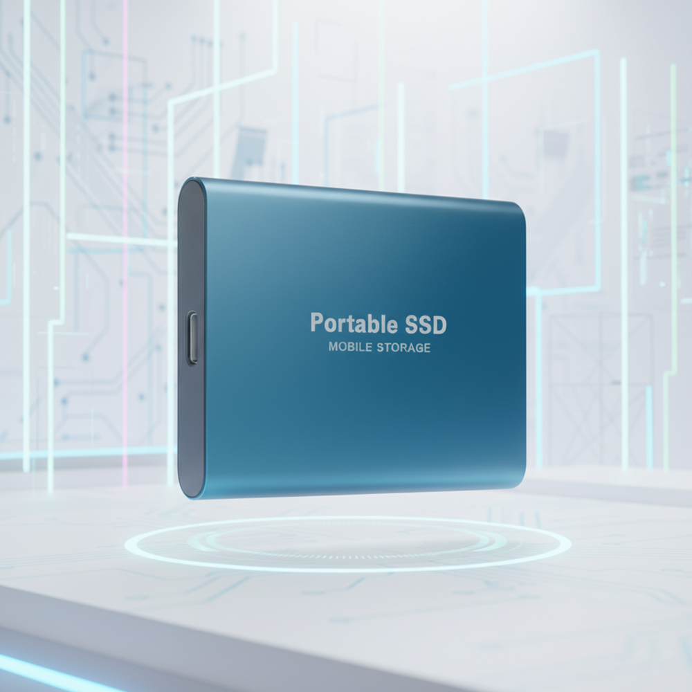 Bærbar ekstern SSD med USB 3.1 – stor kapasitet for på farten