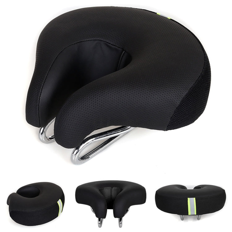 Sykkelsete | Nesefritt, Ergonomisk | Ekstra Bred Skumpolstring | Ridora
