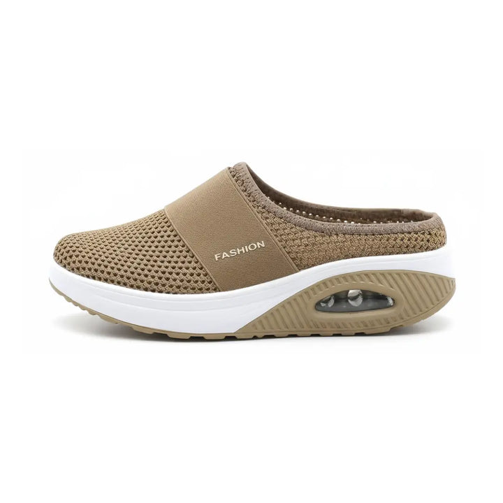 Ortopediske slip-on-sandaler for damer – behagelige, pustende sandaler for gåturer