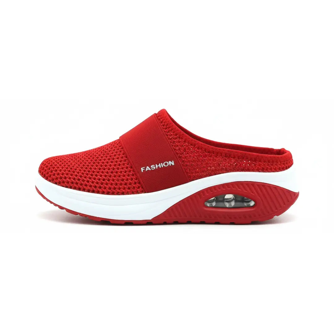 Ortopediske slip-on-sandaler for damer – behagelige, pustende sandaler for gåturer