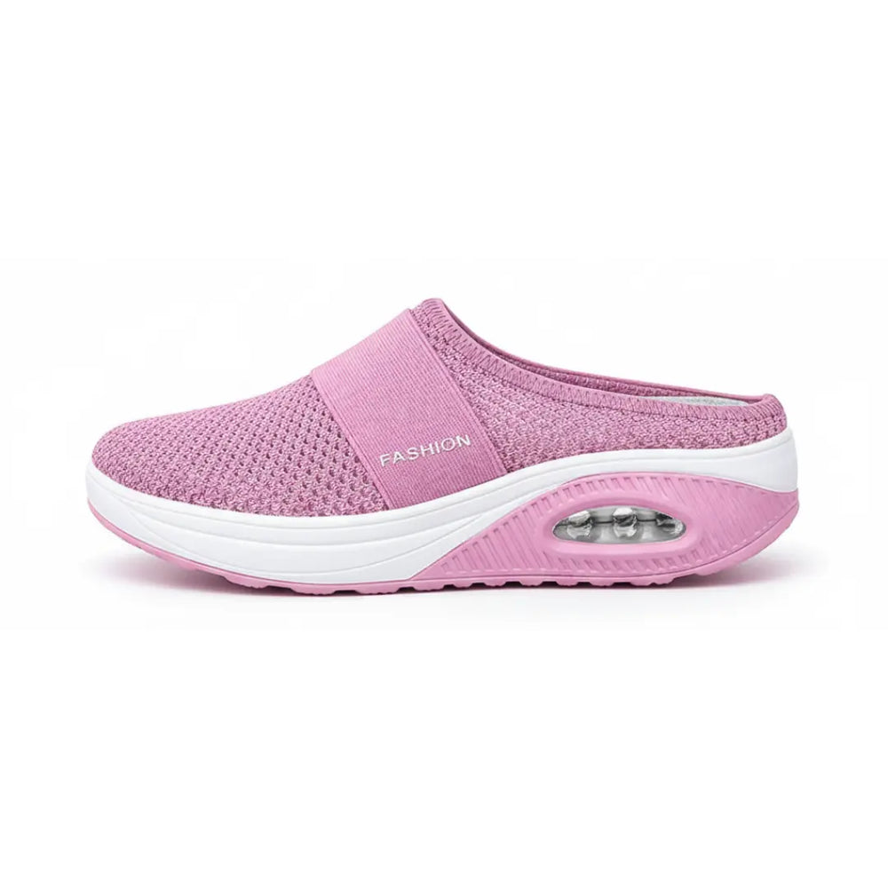 Ortopediske slip-on-sandaler for damer – behagelige, pustende sandaler for gåturer